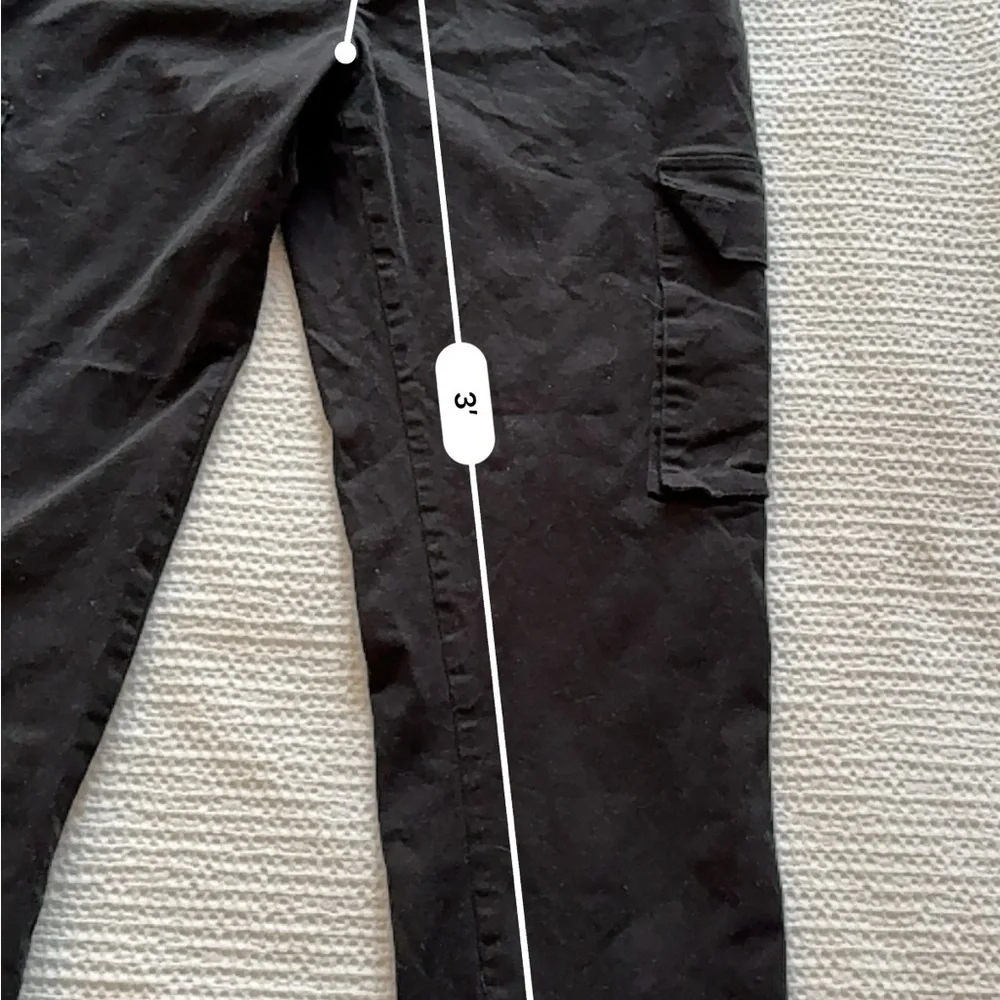 Black Jogger Pants - Picture 4 of 5